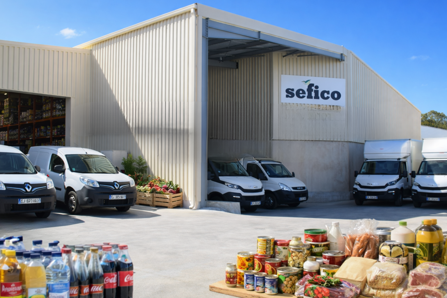 Depuis plus de 40 ans, SEFICO est un acteur de référence dans la distribution alimentaire en Corse. Implantée à Biguglia, notre entreprise accompagne les professionnels de l’agroalimentaire dans toute l’île, du Cap Corse à l’Extrême-Sud. Grossiste spécialisé, SEFICO propose une large gamme de produits sélectionnés avec rigueur : épicerie sucrée et salée, produits frais, boissons, huiles, confiserie, spécialités italiennes…